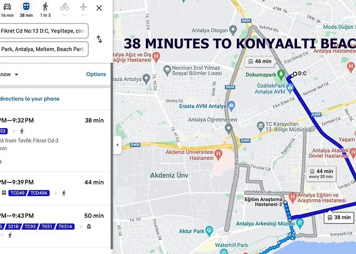 Big Flat 20 Minutes To Oldtown Antalya